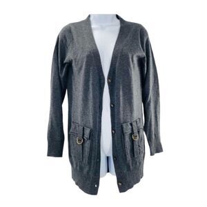 KERISMA Gray Cardigan Sweater
